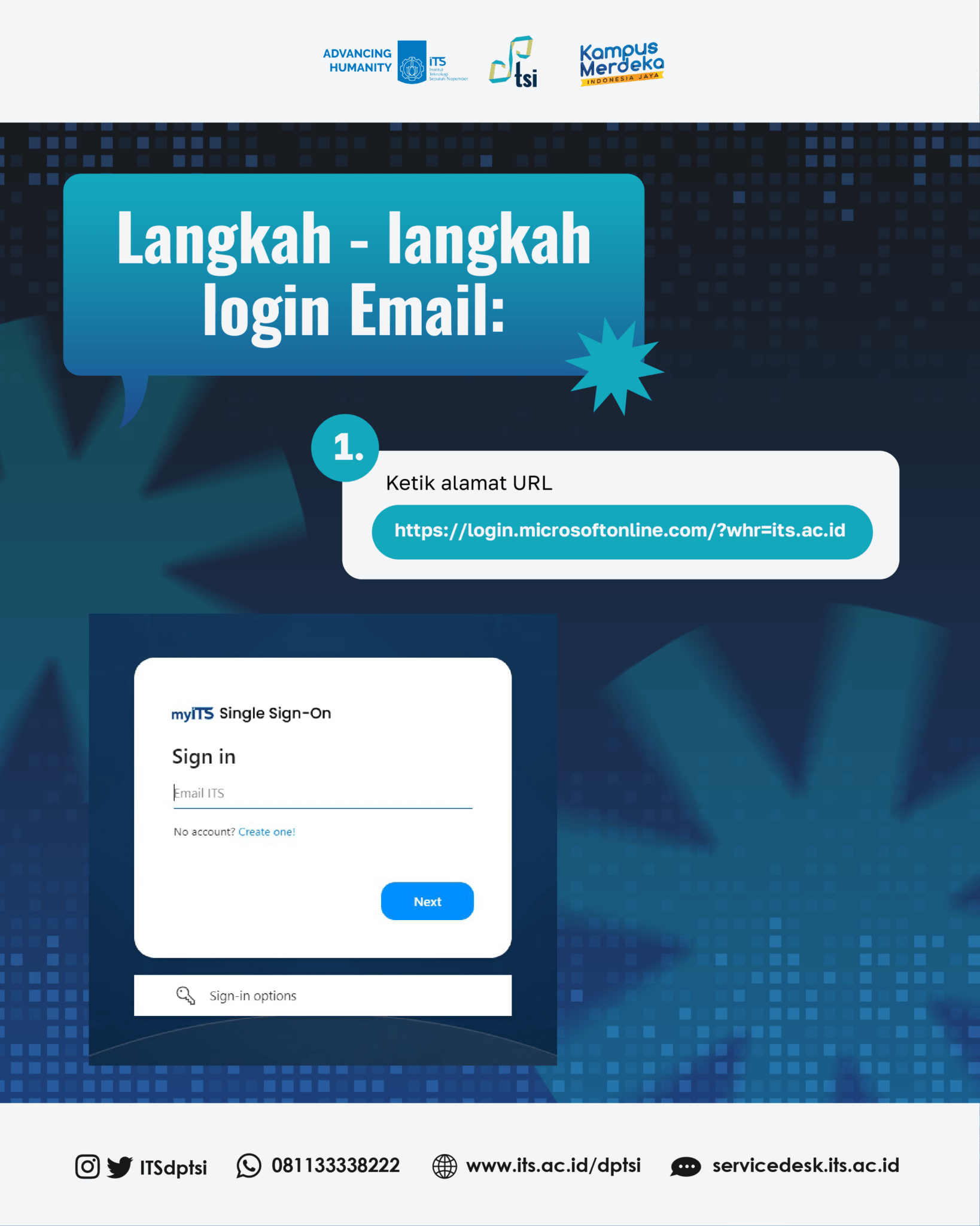 Perubahan Domain Email Mahasiswa - DPTSI