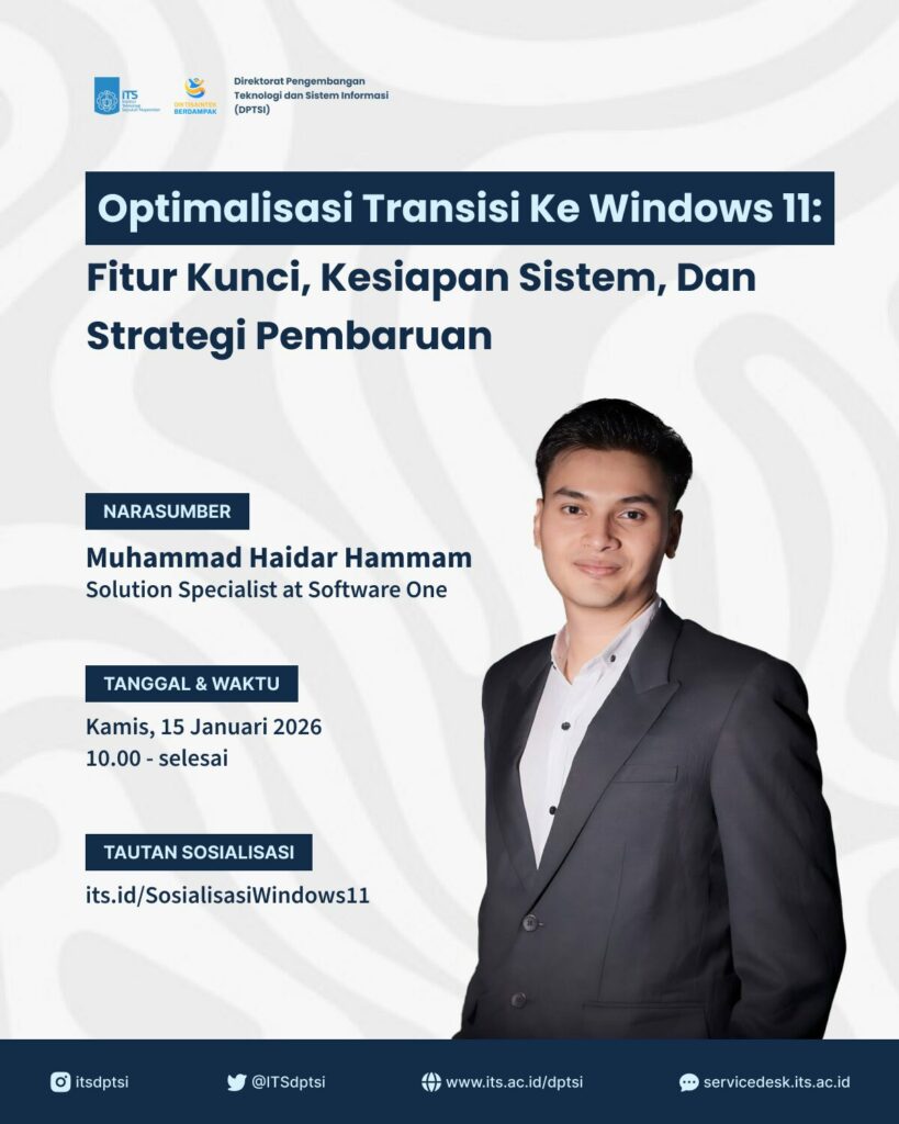 Sosialisasi Optimalisasi Transisi ke Windows 11