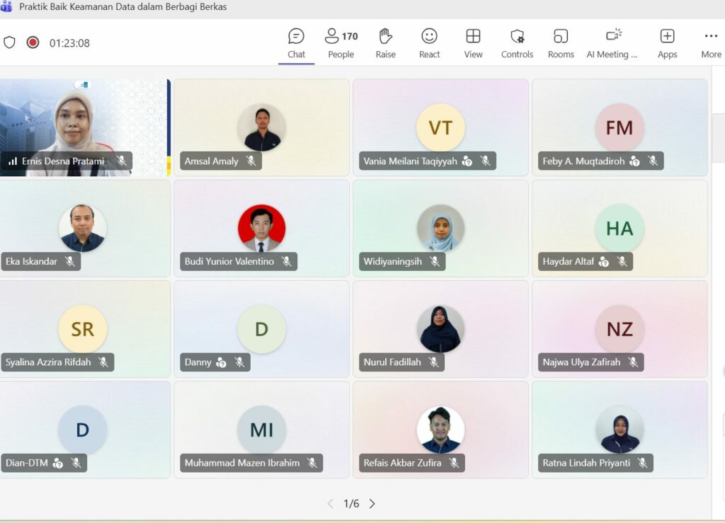 DPTSI ITS Gelar Sosialisasi “Praktik Baik Keamanan Data dalam Berbagi Berkas”