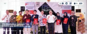 ITS Awarded as Top BRIN Collaborator, A Testament to Synergy in Innovation