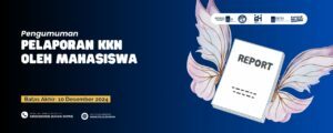 Pengumuman Pelaporan KKN Oleh Mahasiswa
