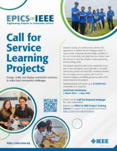 EPICS in IEEE Call for Proposals Flyer Main