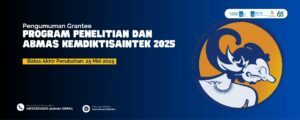 Grantee Program penelitian dan abmas kemdiktisaintek 2025