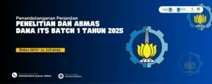 Penandatanganan Kontrak Penelitian dan Abmas Dana ITS Batch 1 Tahun 2025