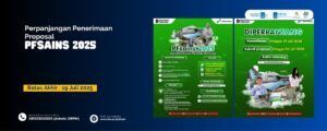Perpanjangan Pendaftaran Kompetisi PFsains 2025