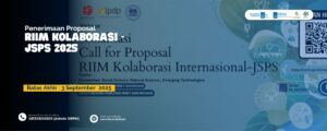 RIIM Kolaborasi Internasional – JSPS 2025 Open Call