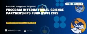 Program International Science Partnerships Fund (ISPF) 2025