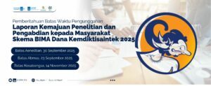 Laporan Kemajuan BIMA 2025