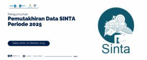 Pemutakhiran Data SINTA Periode 2025