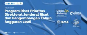 Program Riset Prioritas Direktorat Jenderal Riset dan Pengembangan Tahun Anggaran 2026