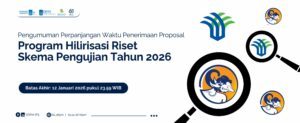 Perpanjangan Program Hilirisasi Riset Skema Pengujian Tahun 2026