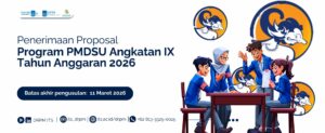 Pengumuman Penerimaan Proposal Penelitian Program PMDSU Angkatan IX Tahun Anggaran 2026