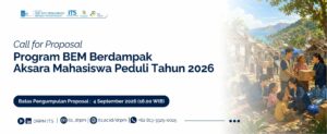 Penerimaan Proposal Program BEM Berdampak – Aksara Mahasiswa Peduli Tahun 2026