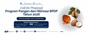 Call for Proposal Program Pangan dan Hilirisasi BPDP Tahun 2026