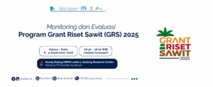 Pengumuman Monitoring dan Evaluasi Kemajuan Program Penelitian Pengembangan BPDP Tahun 2025-2026
