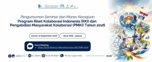 Pengumuman Seminar dan Monev Laporan Kemajuan RKI dan PMKI Tahun 2026