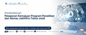 Pelaporan Kemajuan Pelaksanaan Program Penelitian dan Pengabdian Kepada Masyarakat JatimPro Tahun 2026