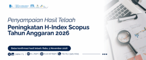 Penyampaian Hasil Telaah Peningkatan H-Index Scopus Tahun Anggaran 2026