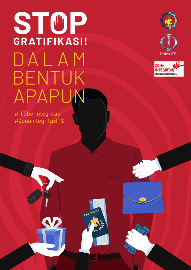 Banner Zona Integritas ITS halaman 1 Department of Physics