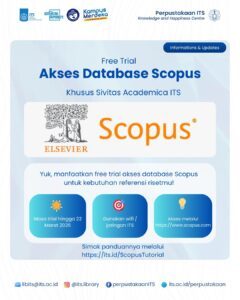 Akses Database Scopus khusus akademica ITS