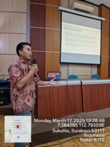 aditya prayugo haiyanto seminar seninan dosen Departemen Fisika FSAD ITS Surabaya