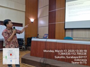 aditya prayugo haiyanto seminar seninan dosen Departemen Fisika FSAD ITS Surabaya