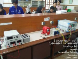 lab fisika madya Departemen Fisika FSAD ITS Surabaya