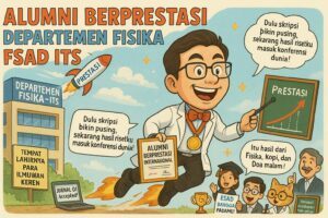 alumni berprestasi departemen fisika FSAD IITS Surabaya