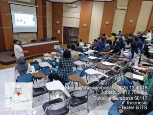 Seminar seninan Muhammad Taufiqi dosen departemen fisika FSAD ITS Surabaya