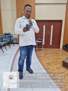 Seminar Seniinan Mahasiswa Program Doktor atas nama Budi Hariyanto dan Agus Riyanto Departemen Fisika FSAD ITS Surabaya