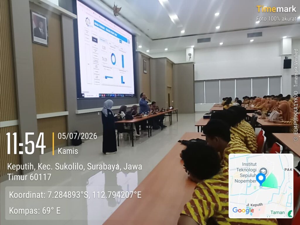 Kunjungan SMA Negeri 1 Kraksaan Probolinggo ke Departemen Fisika FSAD ITS Surabaya