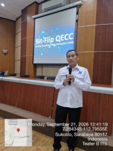 Seminar Seninan oleh Agus Purwanto Dosen Departemen Fisika FSAD ITS Surabaya