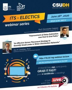 Webinar Series, “Improvement of Delay Estimation over End-to-End Paths”
