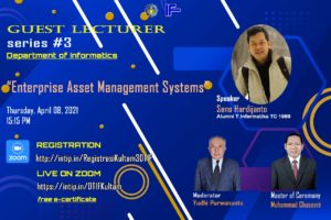 Visiting Lecturer Series, “Enterprise Asset Management Systems”