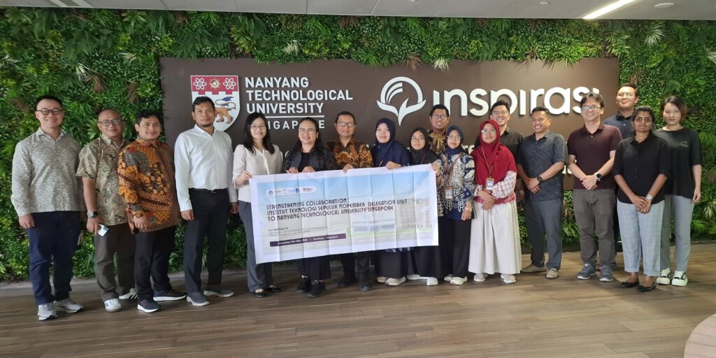Tegaskan Komitmen dan Antusiasme ITS, Delegasi PIU INSPIRASI Berkunjung ke NTU Singapore untuk Kerja Sama yang Berkelanjutan