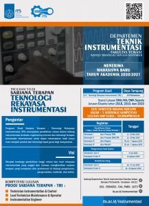 ITS Buka Pendaftaran Jalur Prestasi Hingga 29 Mei 2020. Prodi Sarjana Terapan perbesar daya tampung