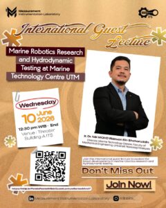 Marine Robotics Research and Hydrodynamic Testing at Marine Technology Centre UTM