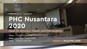 Information Session of PHC Nusantara 2020
