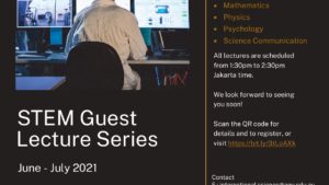 STEM Virtual Guest Lecture Series ANU 2021