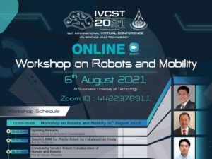 SUT-IVCST 2021: ONLINE Workshop on Robots and Mobility