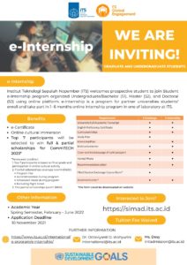 e-internship - Updated 30 Sept