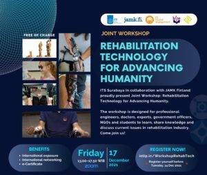 Joint Workshop: Rehabilitation Technology for Advancing Humanity
