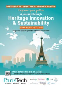 ParisTech International Summer School: Engineer Your Future