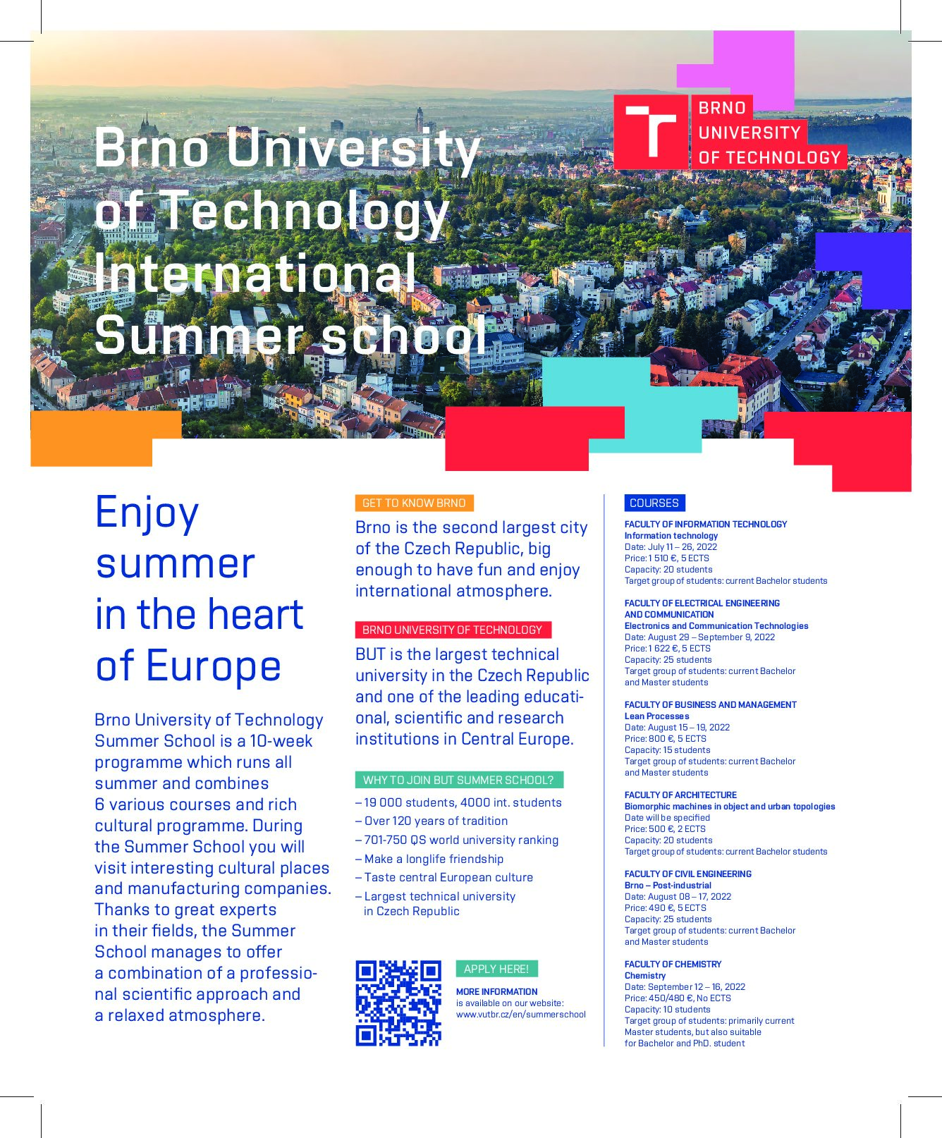 Brno Summer School - ITS Global Engagement