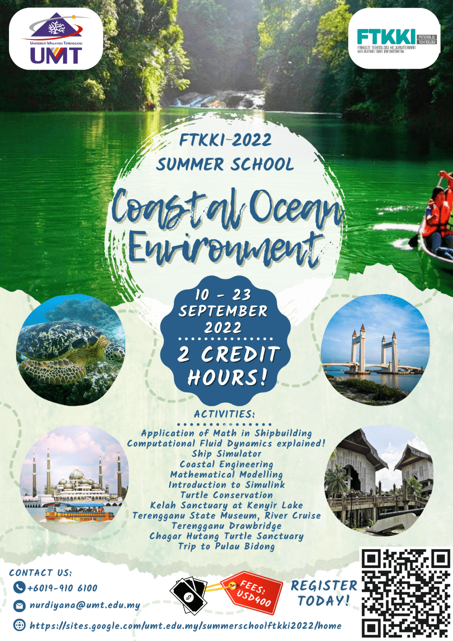 Coastal Ocean Environment Summer School, Faculty of Ocean Engineering