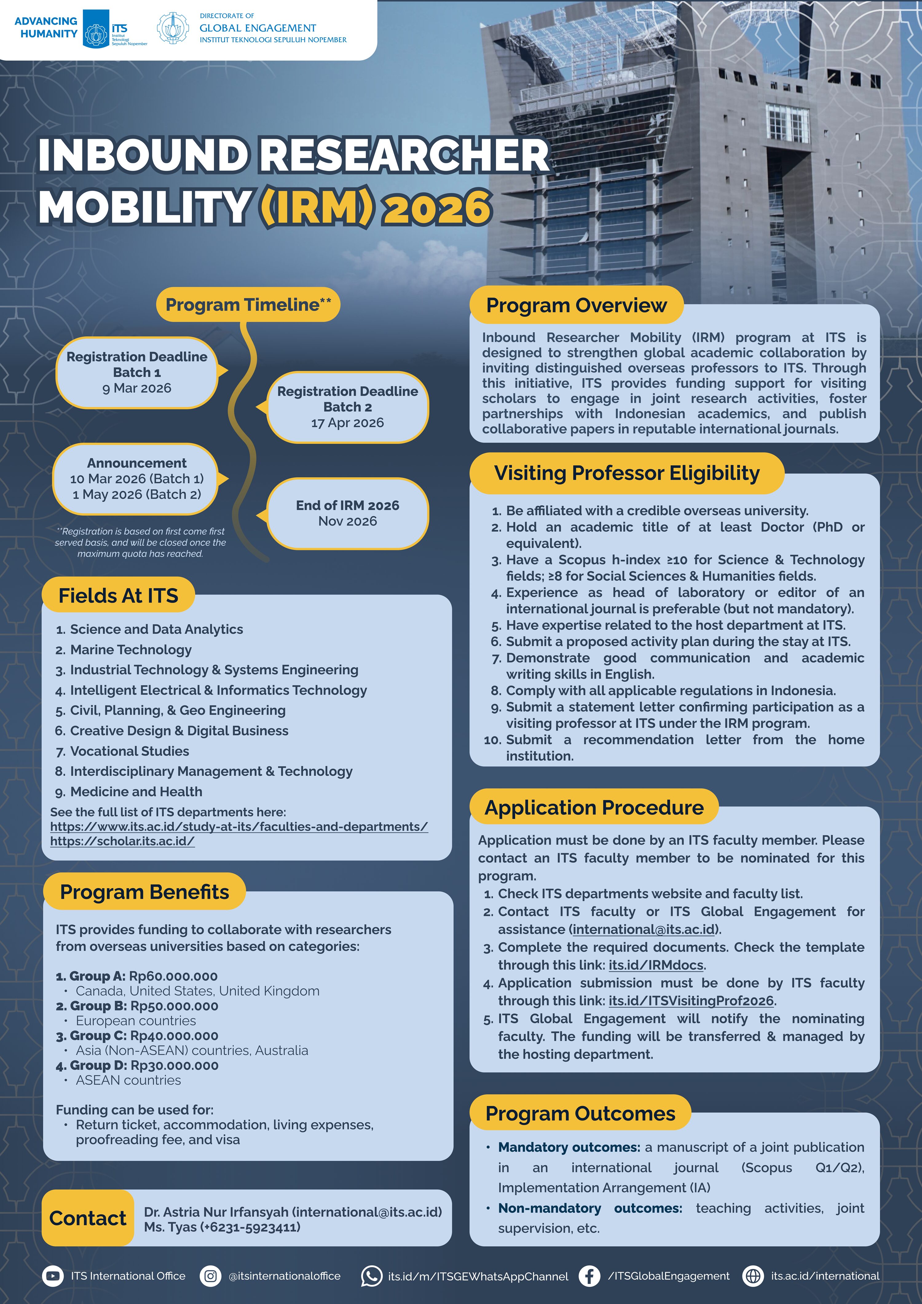 IRM POSTER 2026