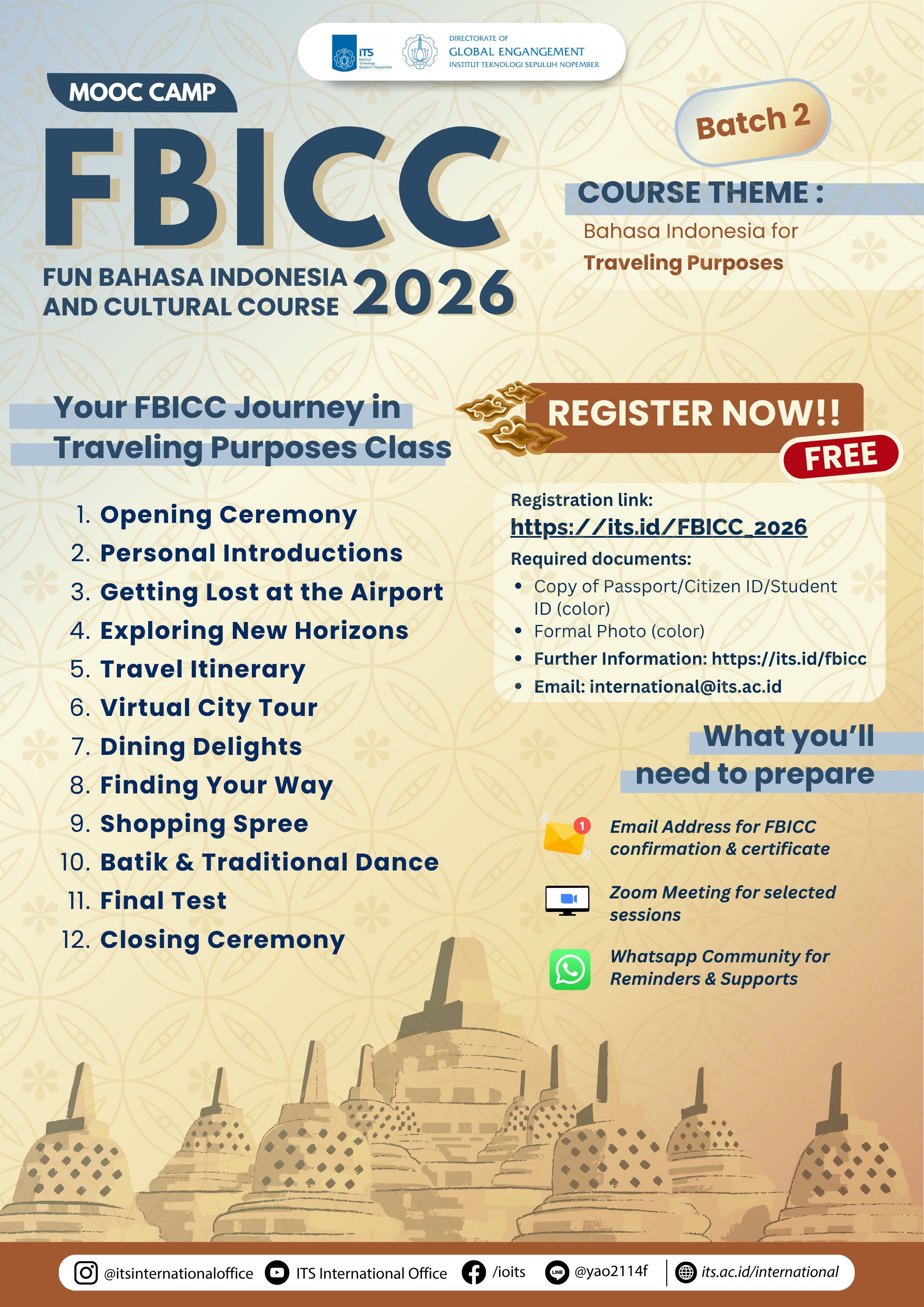FBICC 2026 - Batch 2
