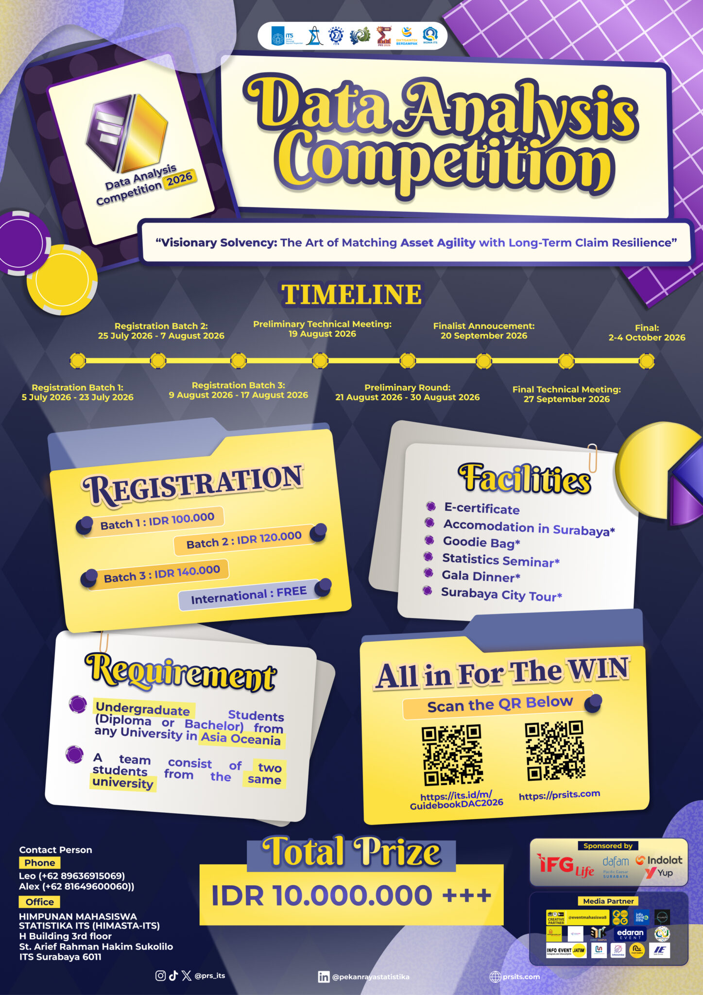 Data Analysis Competition (DAC) 2026 Open Registration - ITS Global ...