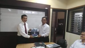 Penyerahan Serah Terima Jabatan Baru Kepala Departemen Teknologi Informasi
