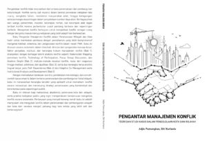 Pengantar Manajemen Konflik dalam Perencanaan Wilayah dan Kota